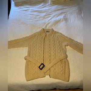 Irish Wool Fisherman's Sweater